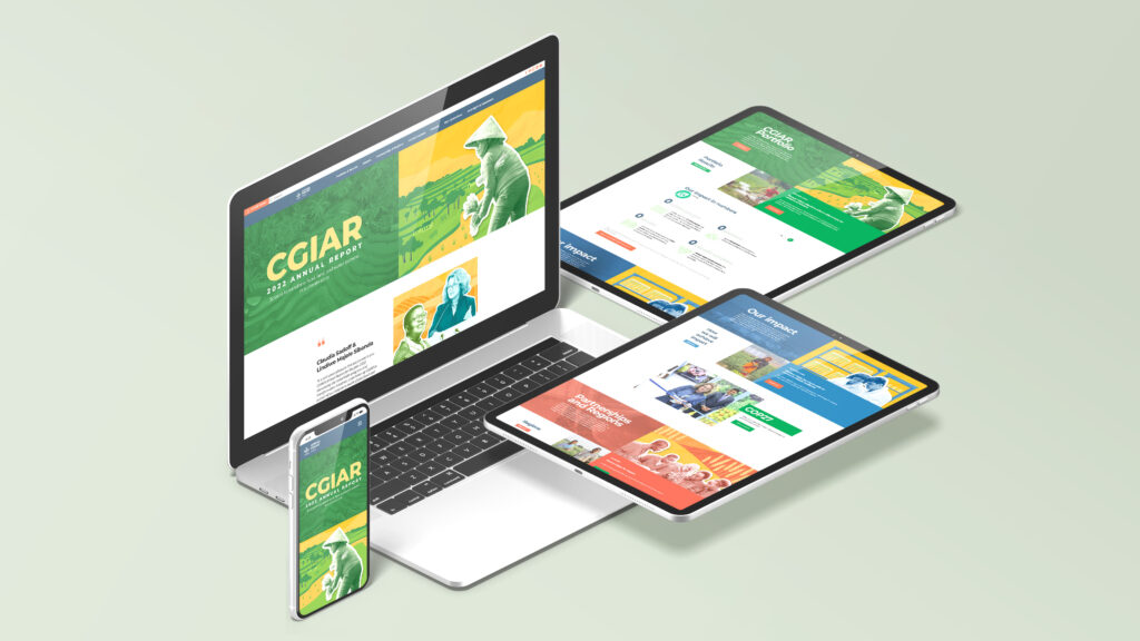 CGIAR 2022 Annual Report Website and Launch